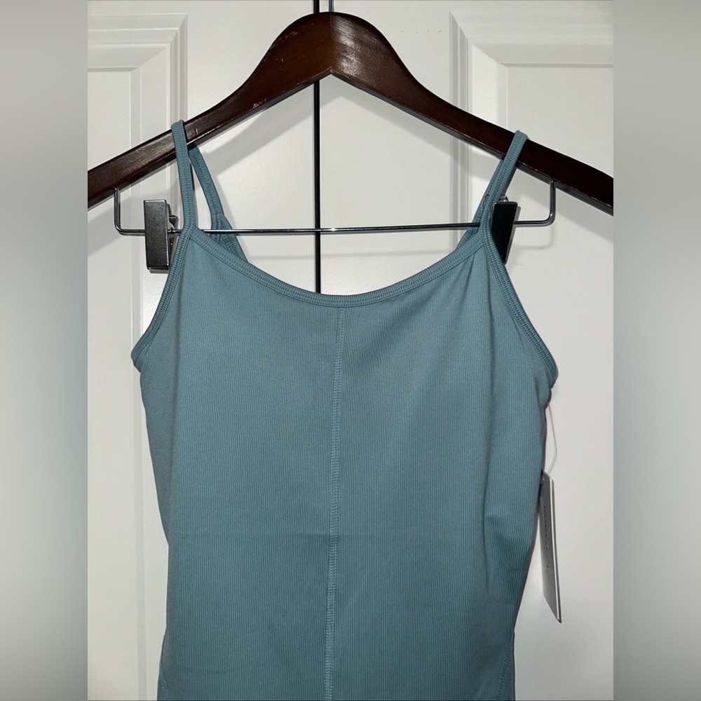 Yogalicious Lux Illusion Rib Lotus Romper NWT S 72$ Retail - Picture 2 of 4
